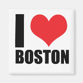 Ik hou van Boston Magneet (Voorkant)