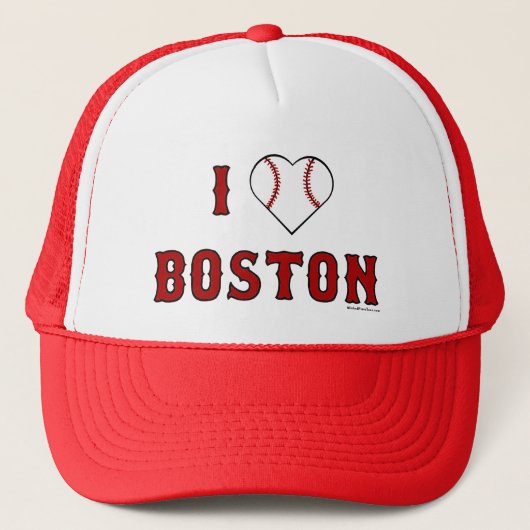 Ik hou van Boston pet (Voorkant)
