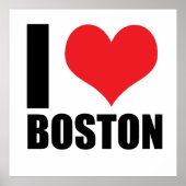 Ik hou van Boston Poster (Voorkant)