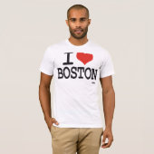 Ik hou van Boston T-shirt (Voorkant volledig)