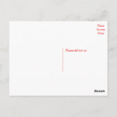 Ik hou van Boston Terrier Puppy Dog Denken aan jou Briefkaart (Achterkant)