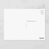 Ik hou van Boston Terrier Puppy Dog Denken aan jou Briefkaart (Achterkant)