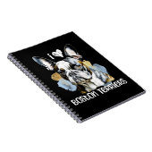 Ik hou van Boston Terriers Notitieboek (Rechterzijde)