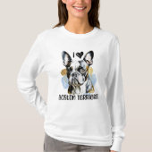 Ik hou van Boston Terriers T-shirt (Voorkant)