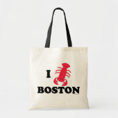 Ik hou van Boston Tote Bag (Voorkant)