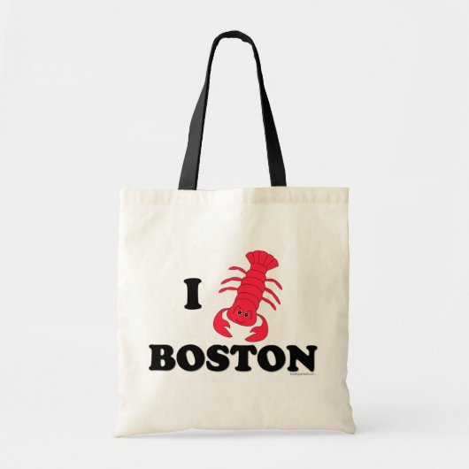 Ik hou van Boston Tote Bag (Voorkant)