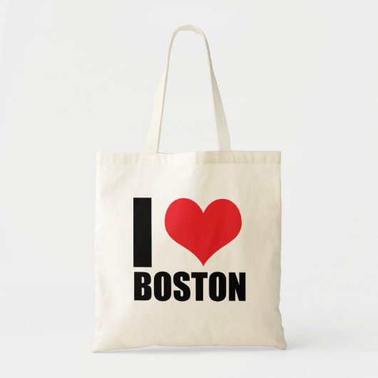 Ik hou van Boston Tote Bag (Voorkant)