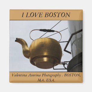 IK HOU VAN BOSTON. Valentina Averina Photography. Magneet