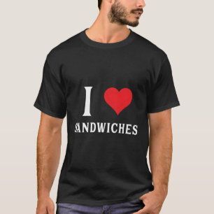 Ik hou van boterhammen t-shirt