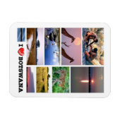 Ik hou van Botswana - Magnet Magneet (Horizontaal)