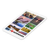 Ik hou van Botswana - Magnet Magneet (Linkerzijde)