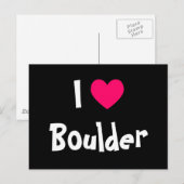 Ik hou van Boulder Briefkaart (Voorkant / Achterkant)