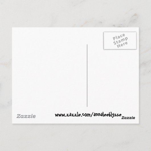 Ik hou van Boulder Briefkaart (Achterkant)