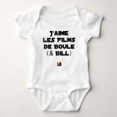 Ik hou van Boule-films (& Bill) Romper (Voorkant)