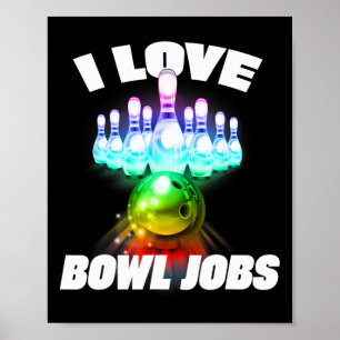 Ik hou van bowl banen gay regenboog matchen team b poster
