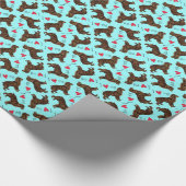 Ik hou van Boykin Spaniel Cadeaupapier (Hoek)