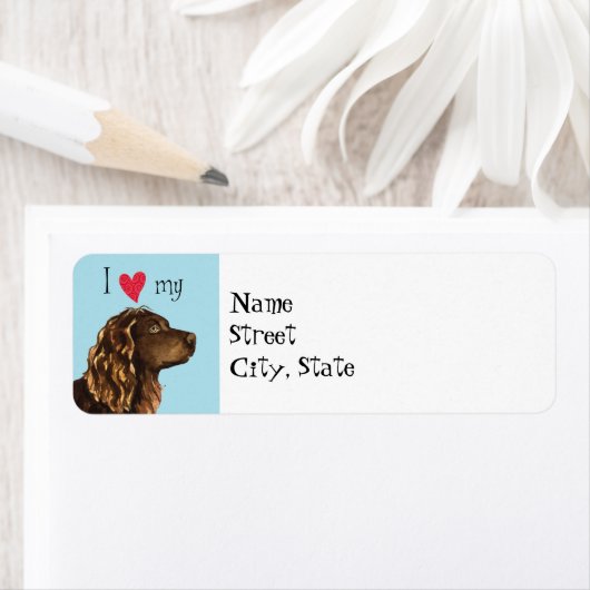 Ik hou van Boykin Spaniel Etiket (Insitu)