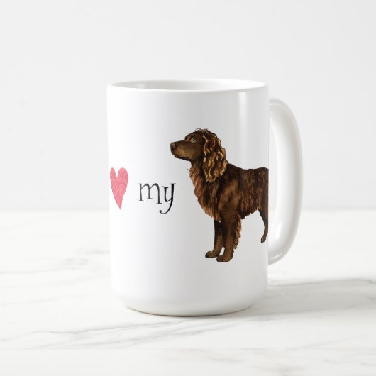 Ik hou van Boykin Spaniel Koffiemok (Voorkant rechts)