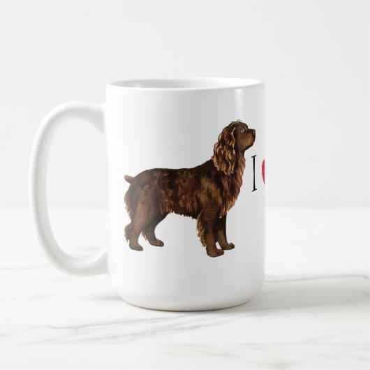 Ik hou van Boykin Spaniel Koffiemok (Links)