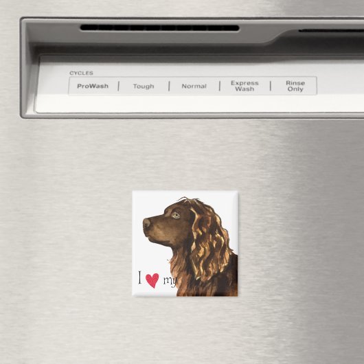Ik hou van Boykin Spaniel Magneet (Insitu (Vaatwasser))
