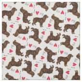 Ik hou van Boykin Spaniel Stof (Swatch)