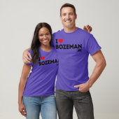 Ik hou van Bozeman grap T-shirt (Unisex)