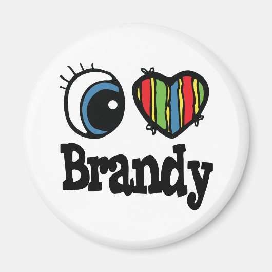 Ik hou van Brandy Magneet (Voorkant)