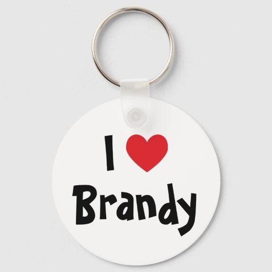 Ik hou van Brandy-sleutelhanger Sleutelhanger (Voorkant)