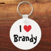 Ik hou van Brandy-sleutelhanger Sleutelhanger (Voorkant)