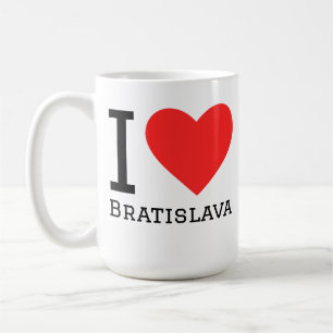Ik hou van Bratislava Koffiemok