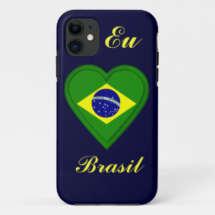 Ik hou van Brazilië - EU amo Brasil - in het Port Case-Mate iPhone Case