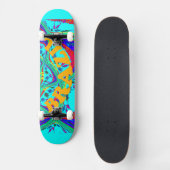 Ik hou van Brazilië Fun Persoonlijk Skateboard (Voorkant)