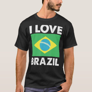 Ik hou van Brazilië Ik hoor de familie Brazilië re T-shirt