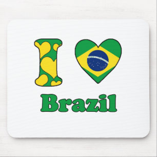 Ik hou van Brazilië Muismat