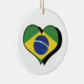 Ik hou van Brazilië Ornament (Rechts)