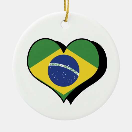 Ik hou van Brazilië Ornament (Voorkant)