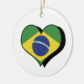 Ik hou van Brazilië Ornament (Links)