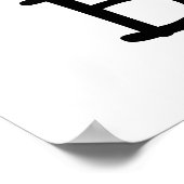 Ik hou van Brazilië Poster (Hoek)