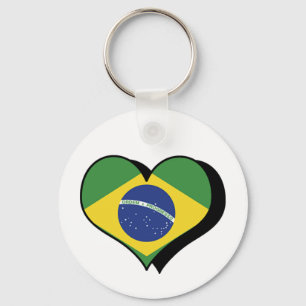 Ik hou van Brazilië Sleutelhanger