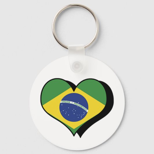 Ik hou van Brazilië Sleutelhanger (Voorkant)