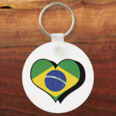 Ik hou van Brazilië Sleutelhanger (Voorkant)