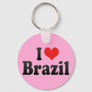Ik hou van Brazilië Sleutelhanger