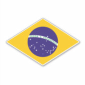 Ik hou van Brazilië Sticker (Voorkant)