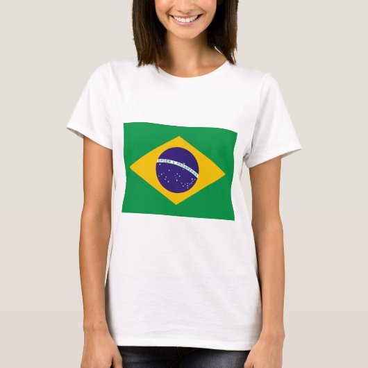 Ik hou van Brazilië T-shirt (Voorkant)