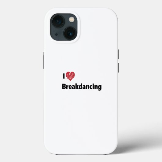 Ik hou van Breakdansen Case-Mate iPhone Case (Achterkant)