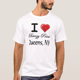 Ik hou van Breezy Point Queens NY Relief Shirt