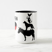 Ik hou van Bremen Mok met de vier muzikanten (Midden)