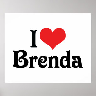 Ik hou van Brenda Poster