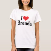 Ik hou van Brenda T-shirt (Voorkant)