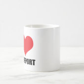 Ik hou van Bridgeport Koffiemok (Center)